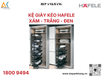 Kệ giày kéo Hafele - xám - 806.22.501